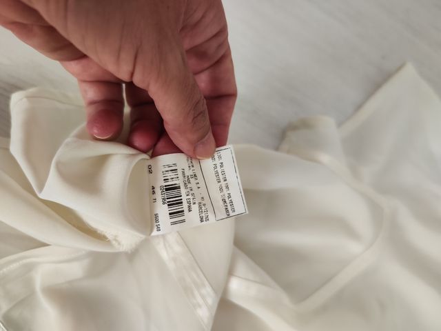 Blusa blanca Simorra - Talla M