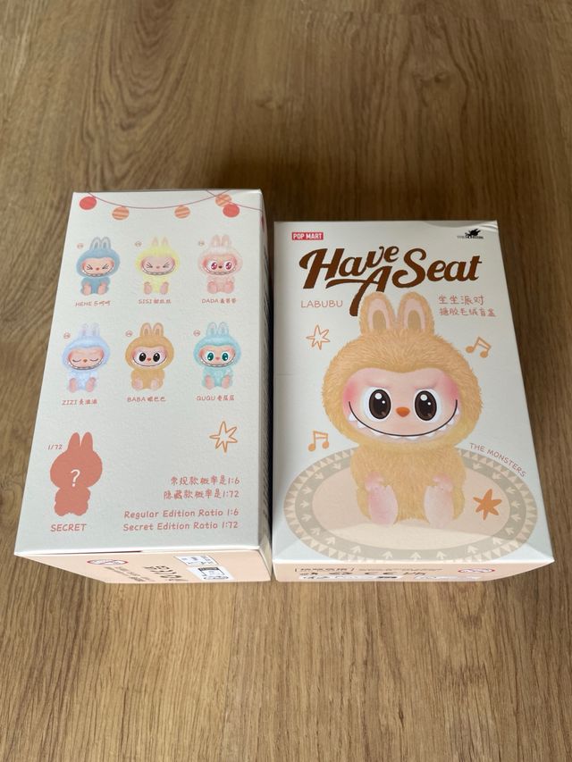 LABUBU the monsters - Have a Seat Vinyl Plush