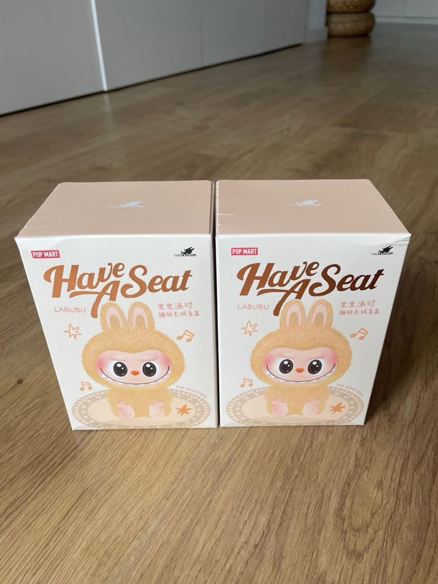 LABUBU the monsters - Have a Seat Vinyl Plush