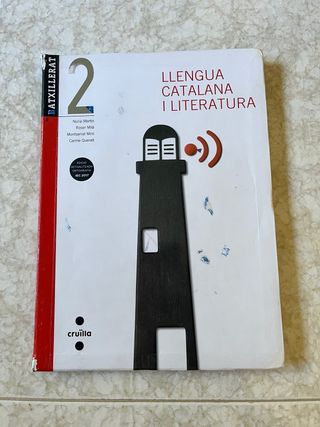 Llengua catalana i literatura. 2 Batxillerat. 
