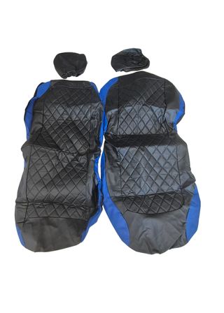 Fundas asientos coche - Negro/Azul