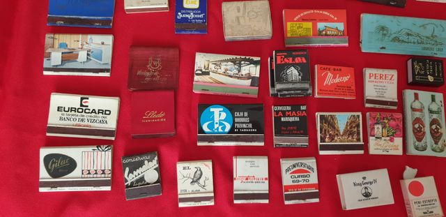 Colección Cajas Cerillas Vintage