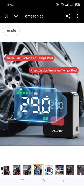 Arrancador ACEZUK M06- Portátil