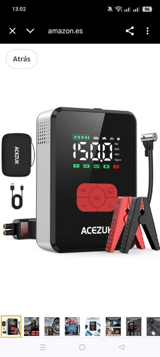 Arrancador ACEZUK M06- Portátil
