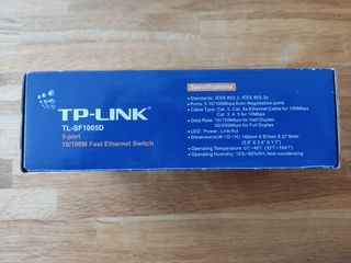 Switch TP-Link TL-SF1005D 5 puertos