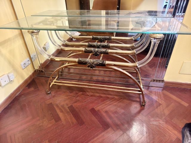 Mueble Recibidor cristal 40 x 130 cm