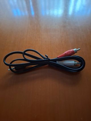 Cable RCA - 2x RCA macho a 3.5mm
