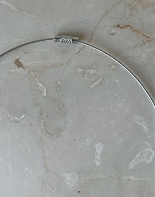 Gargantilla plata elefante