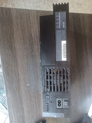 PS2 (PlayStation 2) negra