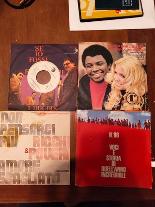 Dischi in Vinile anni '70