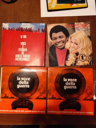Dischi in Vinile anni '70
