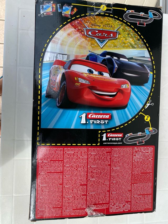 Pista Cars Carrera First Disney 2,9m