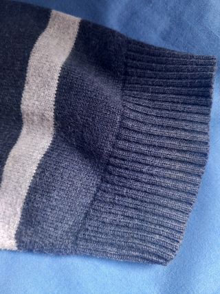 Jersey Springfield rayas azul gris