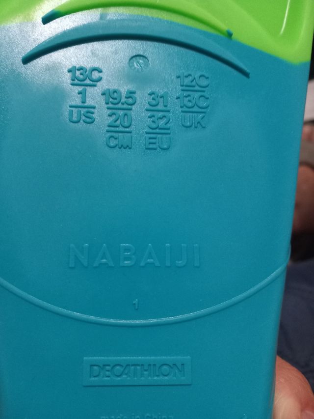 Aletas Nabaiji 31-32: ¡Para nadar!