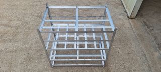 Rig minería aluminio para 16 tarjetas graficas