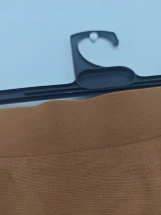 Falda midi marrón Stradivarius