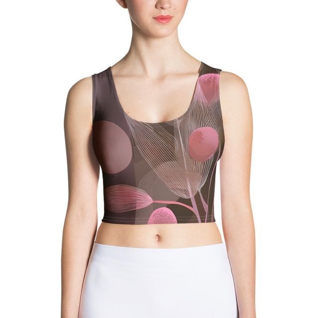 Top sin mangas - estampado floral