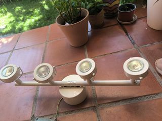 Focos LED blancos - 4 luces