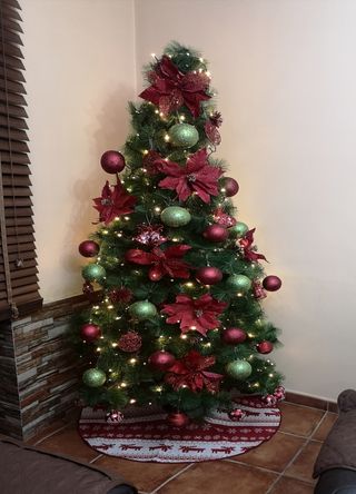 Árbol Navidad 🎄 Rojo-Verde