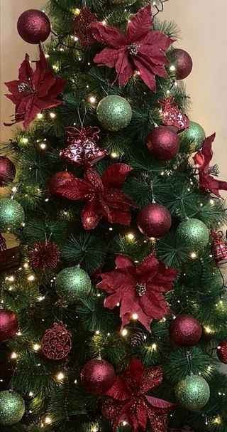 Árbol Navidad 🎄 Rojo-Verde