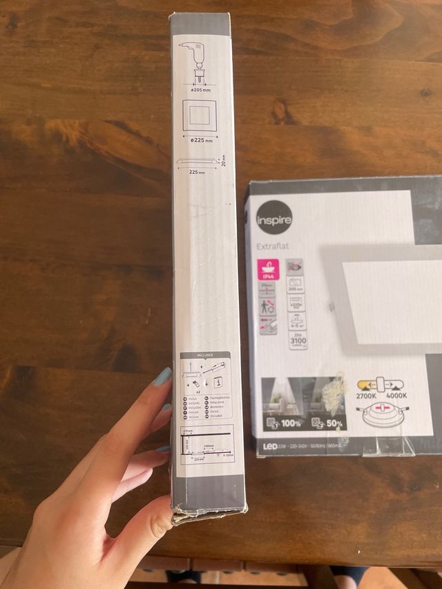 2 Plafones LED Inspire - Extraflat