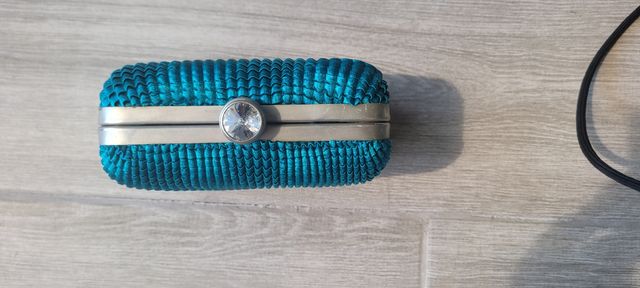 Bolso fiesta turquesa