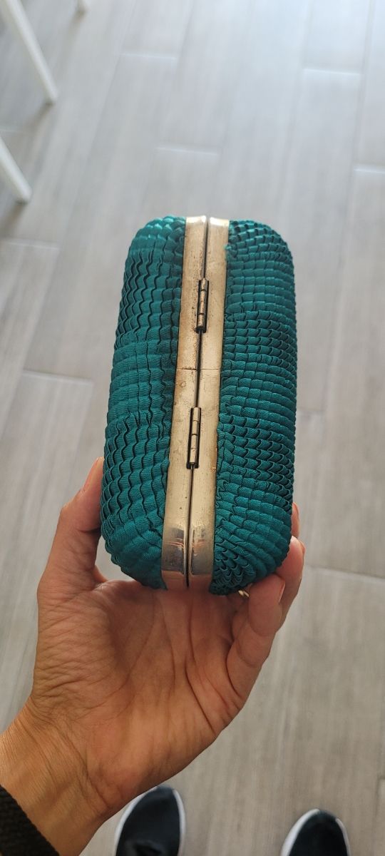 Bolso fiesta turquesa