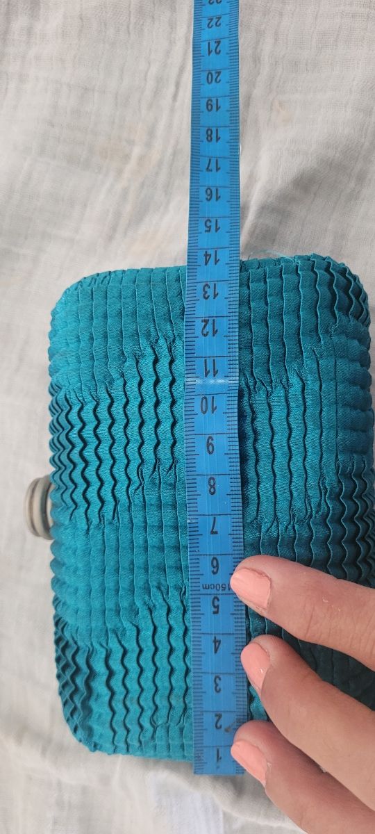 Bolso fiesta turquesa