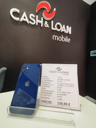 iPhone 12 mini 64 GB blu