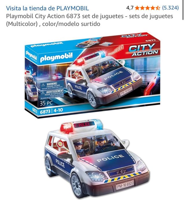 Coche policía Playmobil