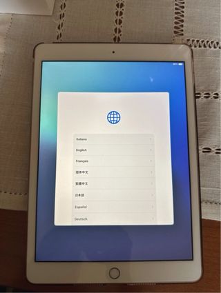 iPad 32GB Wi-fi bianco/rosa