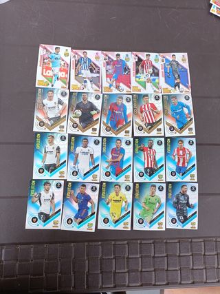Cromos de fútbol: 20 cartas