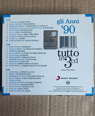 Anni '90: 3 CD Compilation