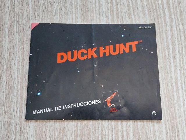 MANUAL DUCK HUNT ESPAÑOL NINTENDO NES