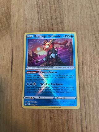 Greninja Radiante 045/189 - Pokémon