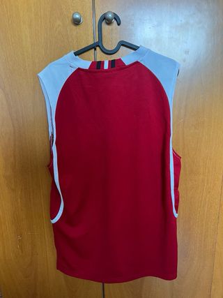 Camiseta Adidas roja vintage 