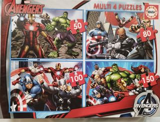 Puzzle Avengers Multi 4x