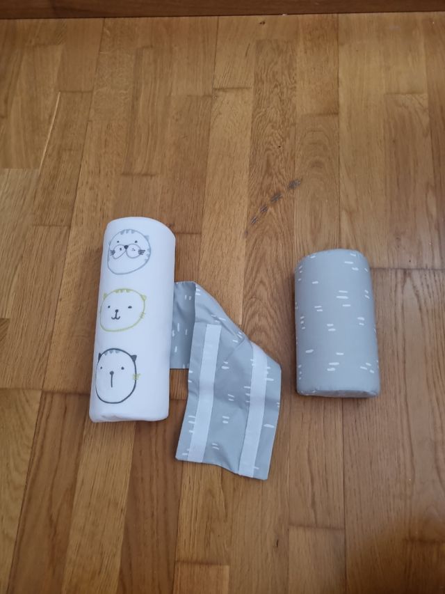 Protectores cabeza cuna bebé