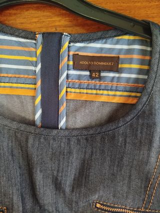 Vestido vaquero Adolfo Domínguez M