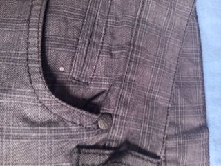 Pantalón Zara cuadros gris-negro