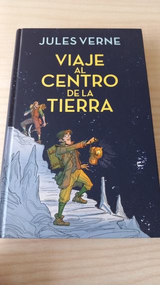 LIBRO JULIO VERNE
Viaje al Centro de la Tierra.