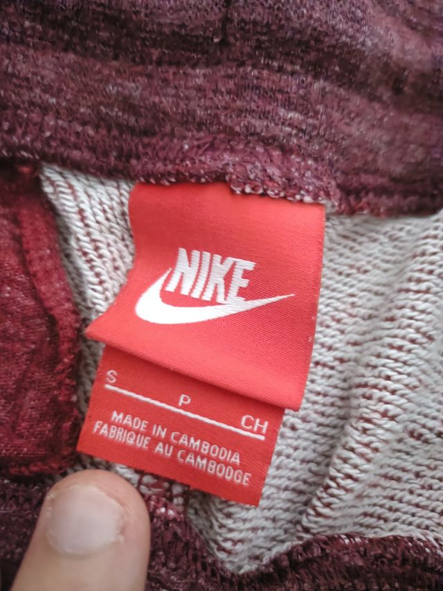 Pantalones largos Nike Rojos