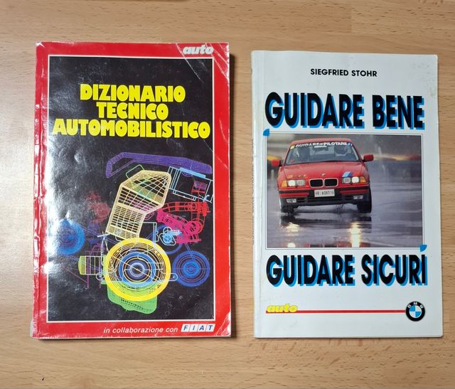 Libri auto: Dizionario tecnico + Guida sicura