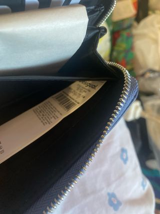 Monedero Desigual azul Nuevo