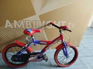 Bici bimbo Spiderman 16" 