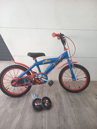 Bicicleta Spiderman 14" Niño