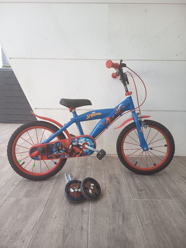 Bicicleta Spiderman 14" Niño