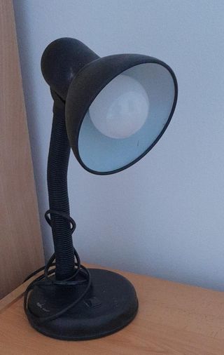 Flexo escritorio negro