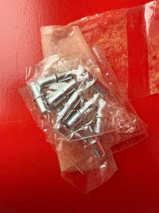 Estantería Billy Ikea roja