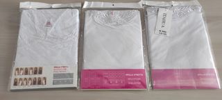 3 Canottiere ItaHua Bianche XXXL